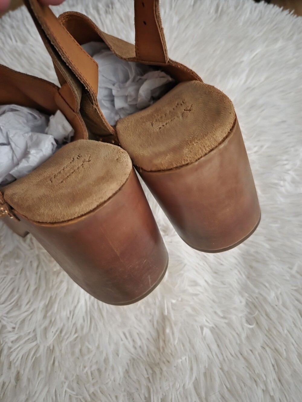 Sezane x Baziszt Doreen Mules in Beige Embroidery size 39 - Picture 13 of 14